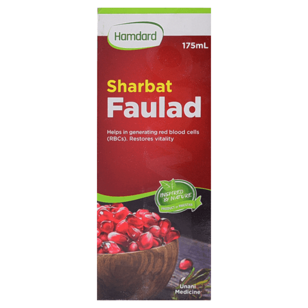 Hamdard Sharbat Faulad 175ml liquid